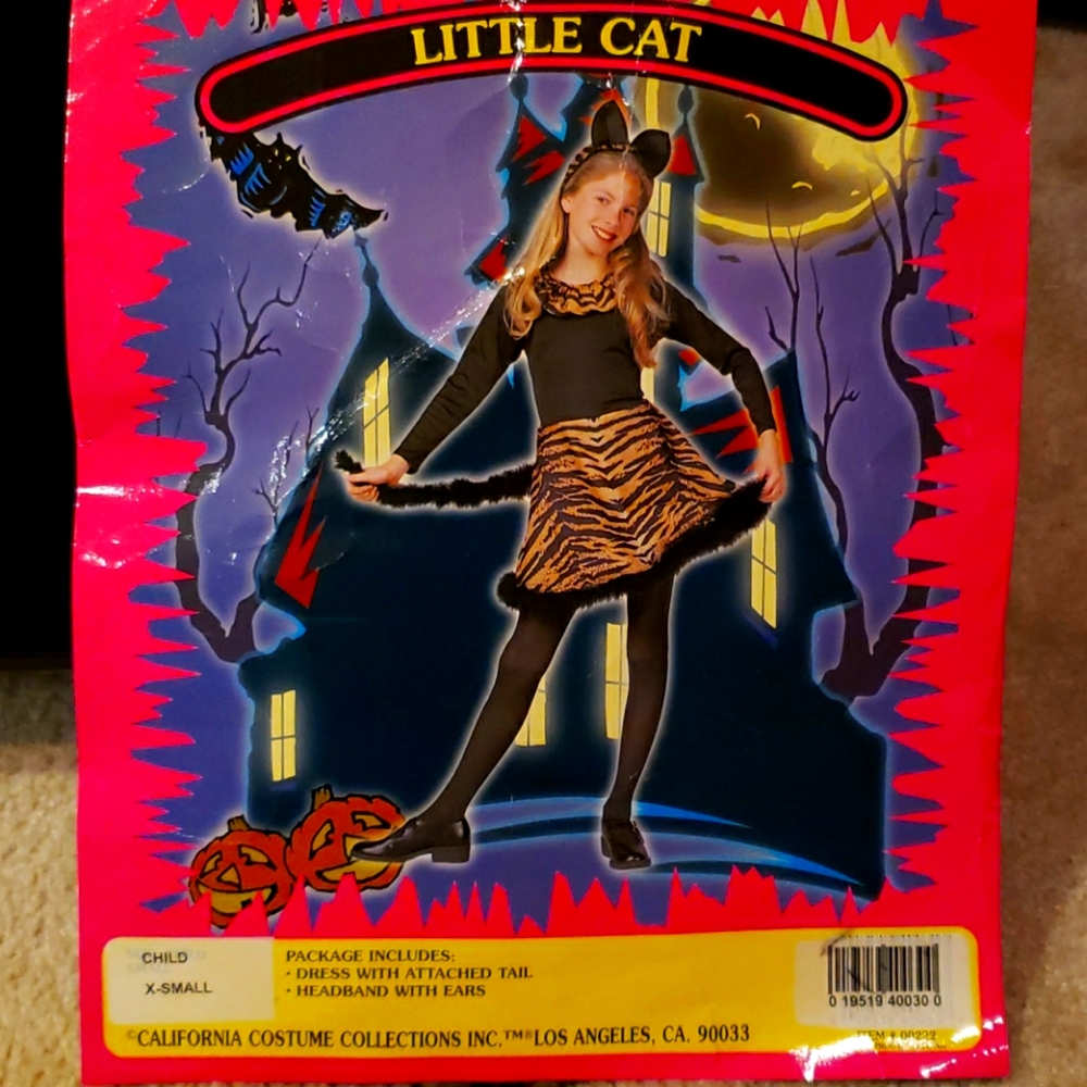 Kids little cat.